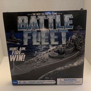 Battle Fleet Naval Warship Board Game .2 Players Battleship War Strategy